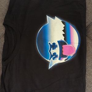 Pink Dolphin Video Game Ghost Tee